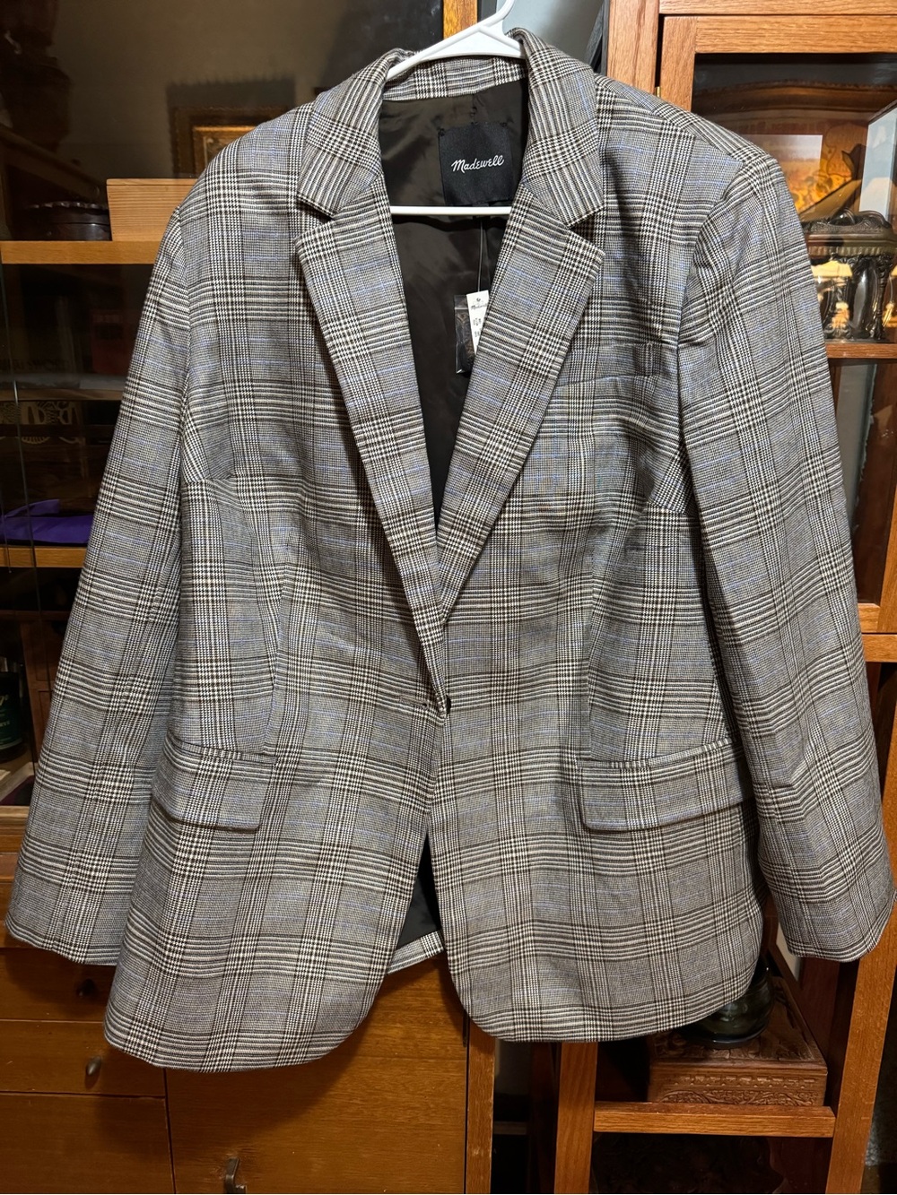 Madewell Plaid Blazer